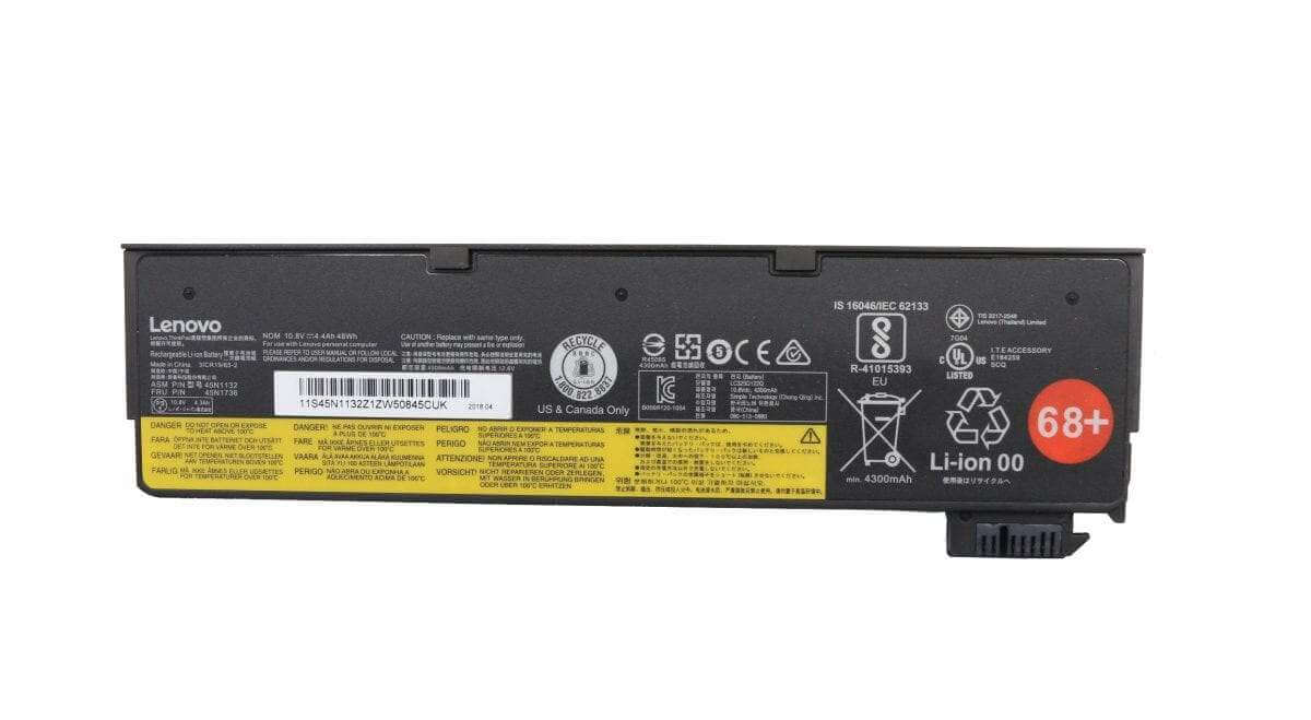 Original Lenovo ThinkPad 68-0C52862 - X240-T440 Laptop Battery 0C52862-- MPN: X240/68+