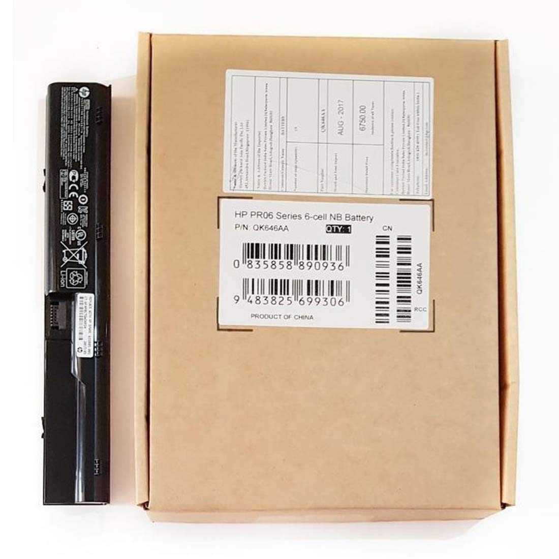 PR06 HSTNN-IB2R Laptop Rechargeable Battery compatible with HP Probook 4330s 4331s 4430s 4431s 4435s 4436s 4440s 4540s Tablet 10.8V 4200mAh - Image 2