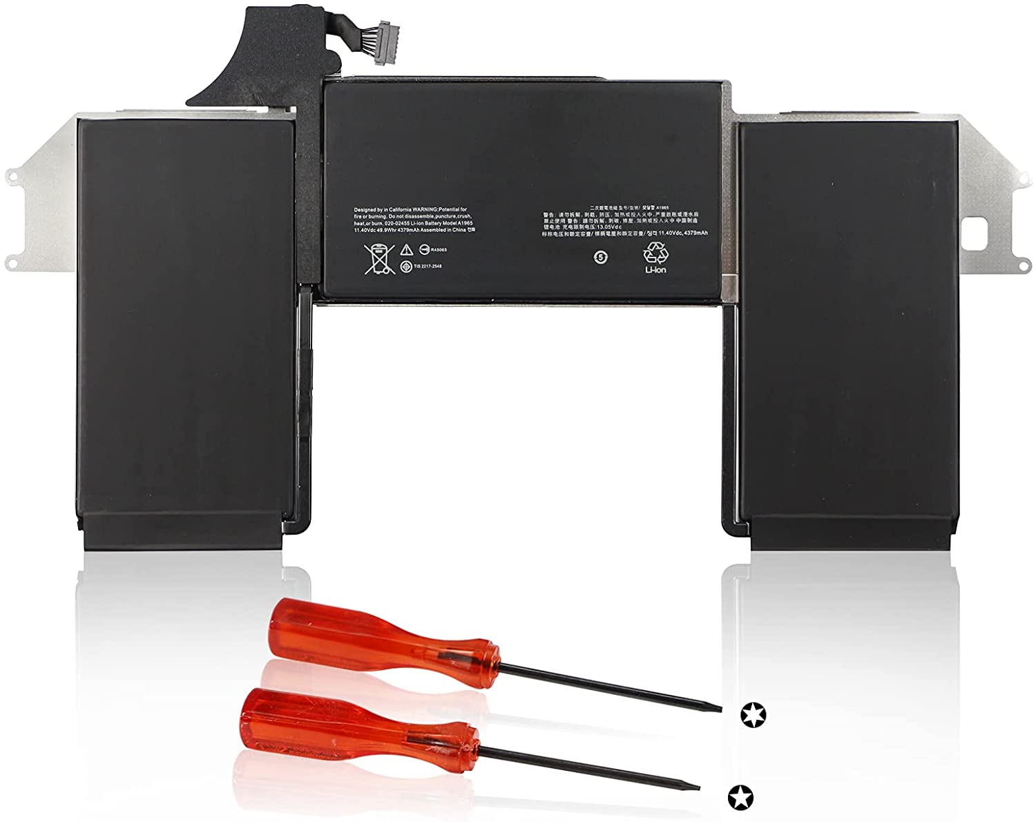 Original laptop battery for Macbook Air 2018 A1965, Macbook Air A1932 A2179-- MPN: Apple A1965 - Image 2