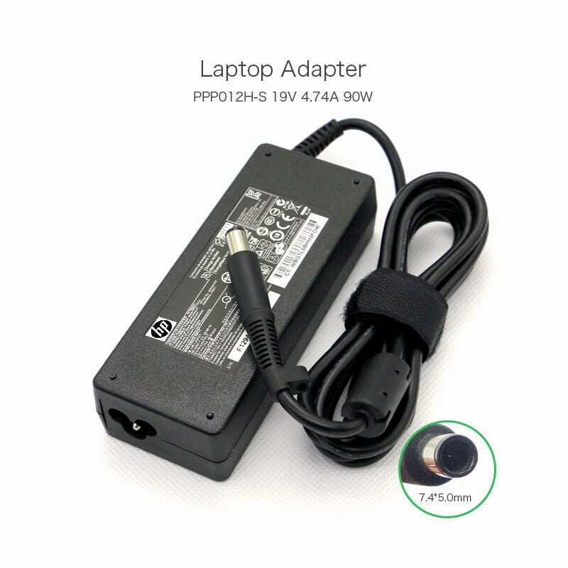 HP original 19V 4.74A 90W AC Adapter For HP Pavilion DV3 DV4 DV5 G4 G6 G7 609940-001 608428-002 PPP012H-S 7.4*5.0MM-- MPN: hp 90w Big - Image 2