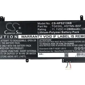 HP TG03XL Battery - 2800mAh Li-Polymer