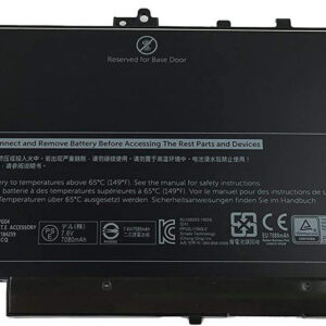 DELL – 4 Cell 55WHr Laptop Battery for dell Latitude e7270 & e7470 - Type j60j5 7.6v 55wh-- MPN: J60J5/E7270