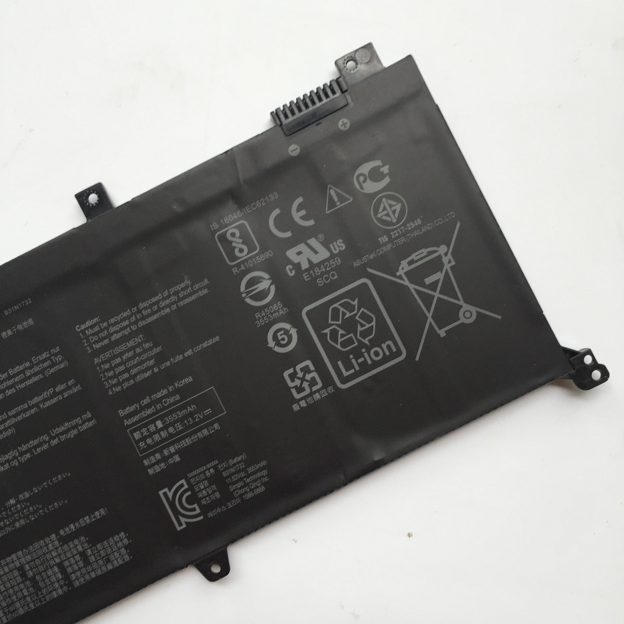 Original ASUS B31N1732 Laptop Battery For ASUS S430FA K430FA X571GD, F571GT-AL347T, VivoBook X571 - Image 4