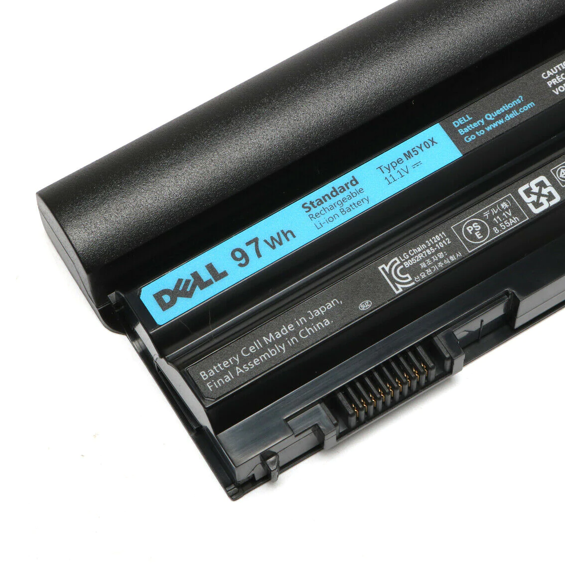 M5Y0X 71R31 NHXVW T54FJ N3X1D compatible with Dell Latitude E6420 E6520 E5420 E5520 E6430 Korea Cell Laptop Battery - Image 3