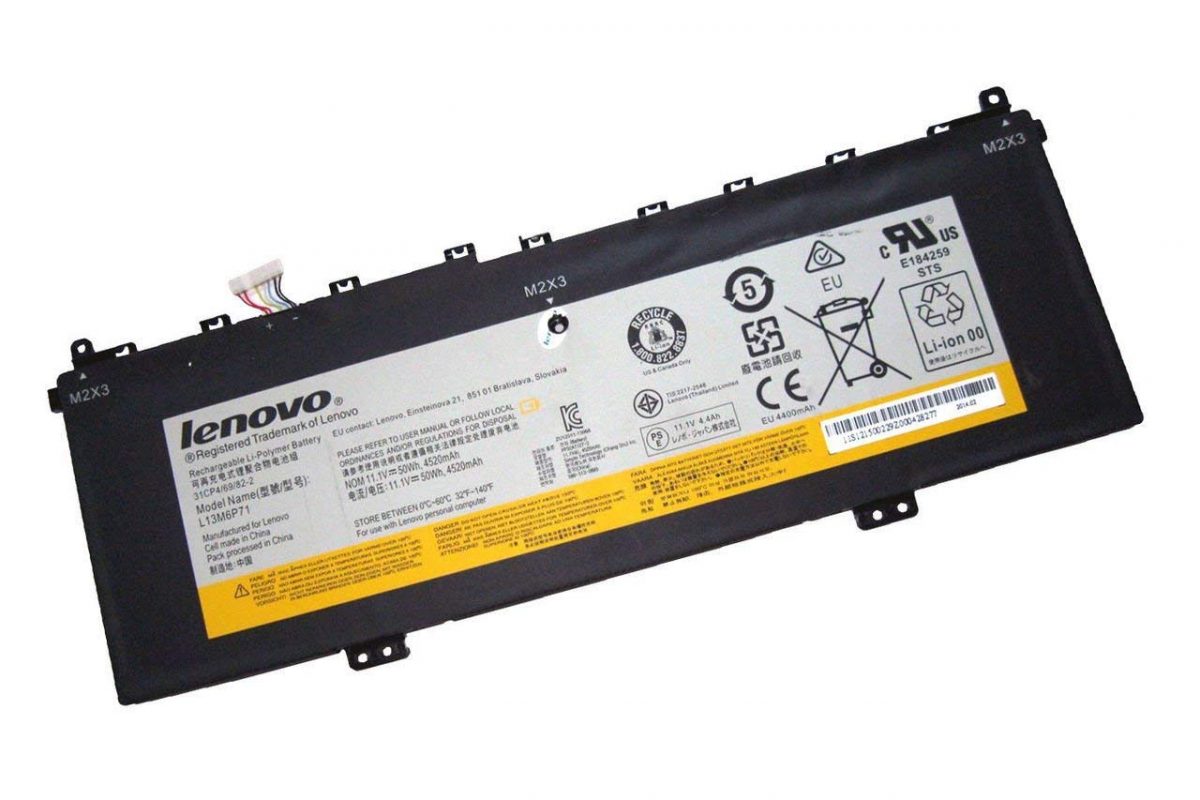 Original Lenovo L13M6P71, L13S6P71 Battery for Lenovo Yoga 2, Yoga 2 13