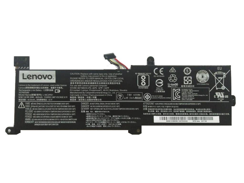 lenovo ideapad 320-15isk battery 320-15IAP 320-15 7.6V 35Wh 2 Cell Battery 5B10M86149-- MPN: 320-15isk