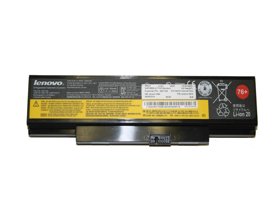 Original Lenovo Battery for IBM ThinkPad E550, E555 45N1759 E550C 45N1763 76+