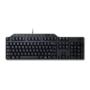 Dell KB522 Wired Business Spill-Resistant Multimedia Keyboard with Dual USB Ports